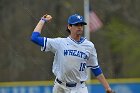 Baseball vs RWU  Wheaton College Baseball vs Roger Williams University. - Photo By: KEITH NORDSTROM : Wheaton, Baseball